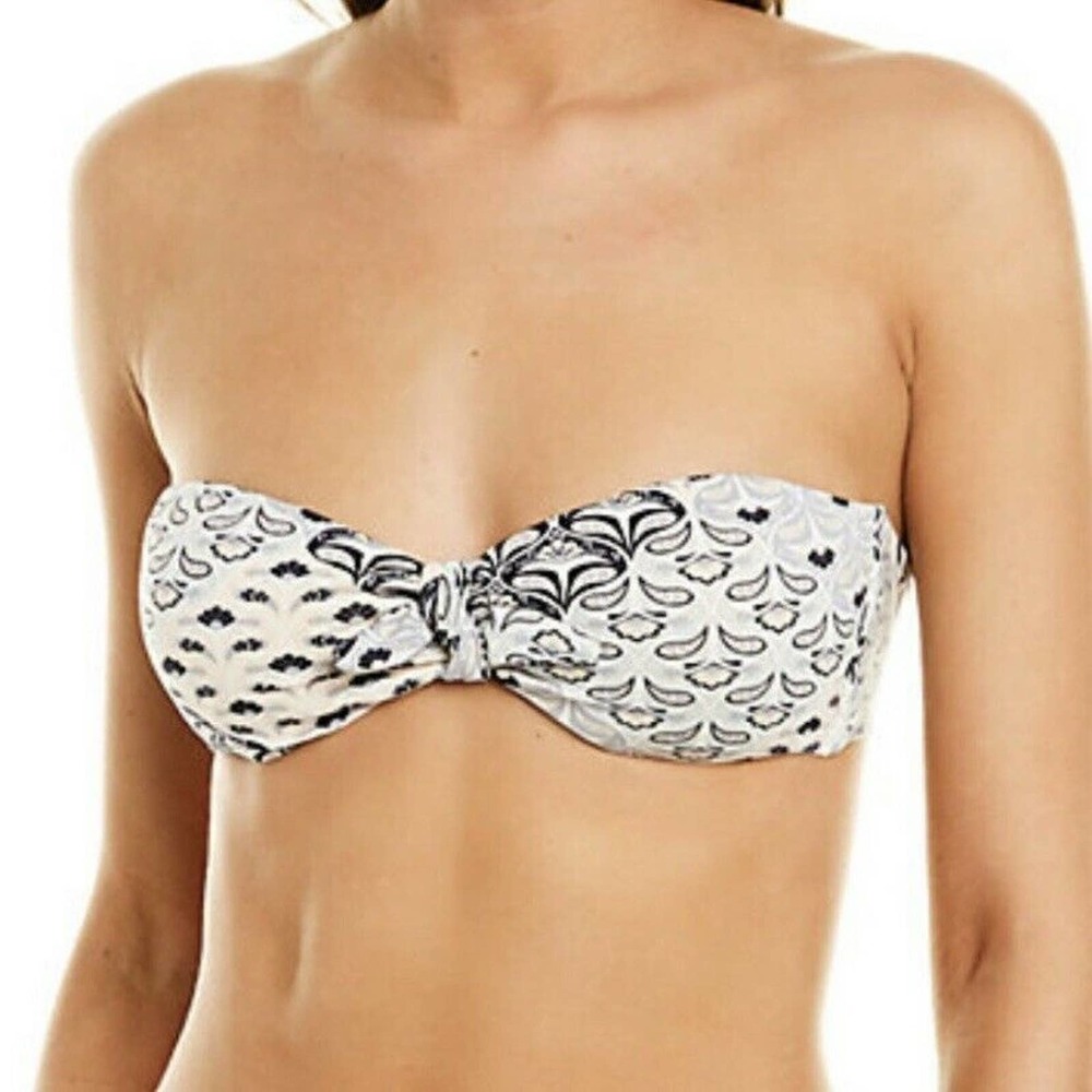 Eberjey Drifter Lolita Bandeau Bikini Top New With Tags Size Large
